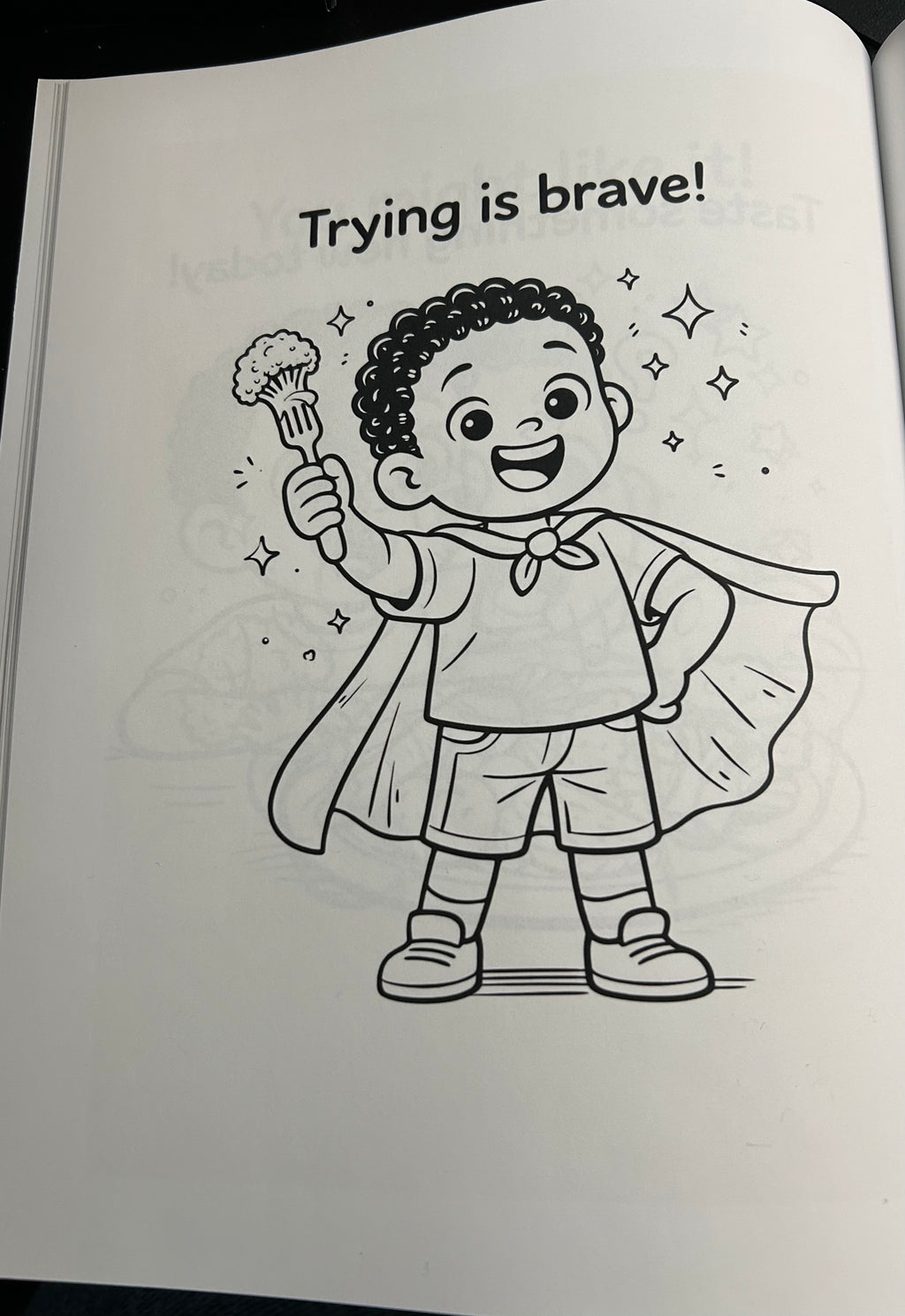 Just Try It Coloring Book