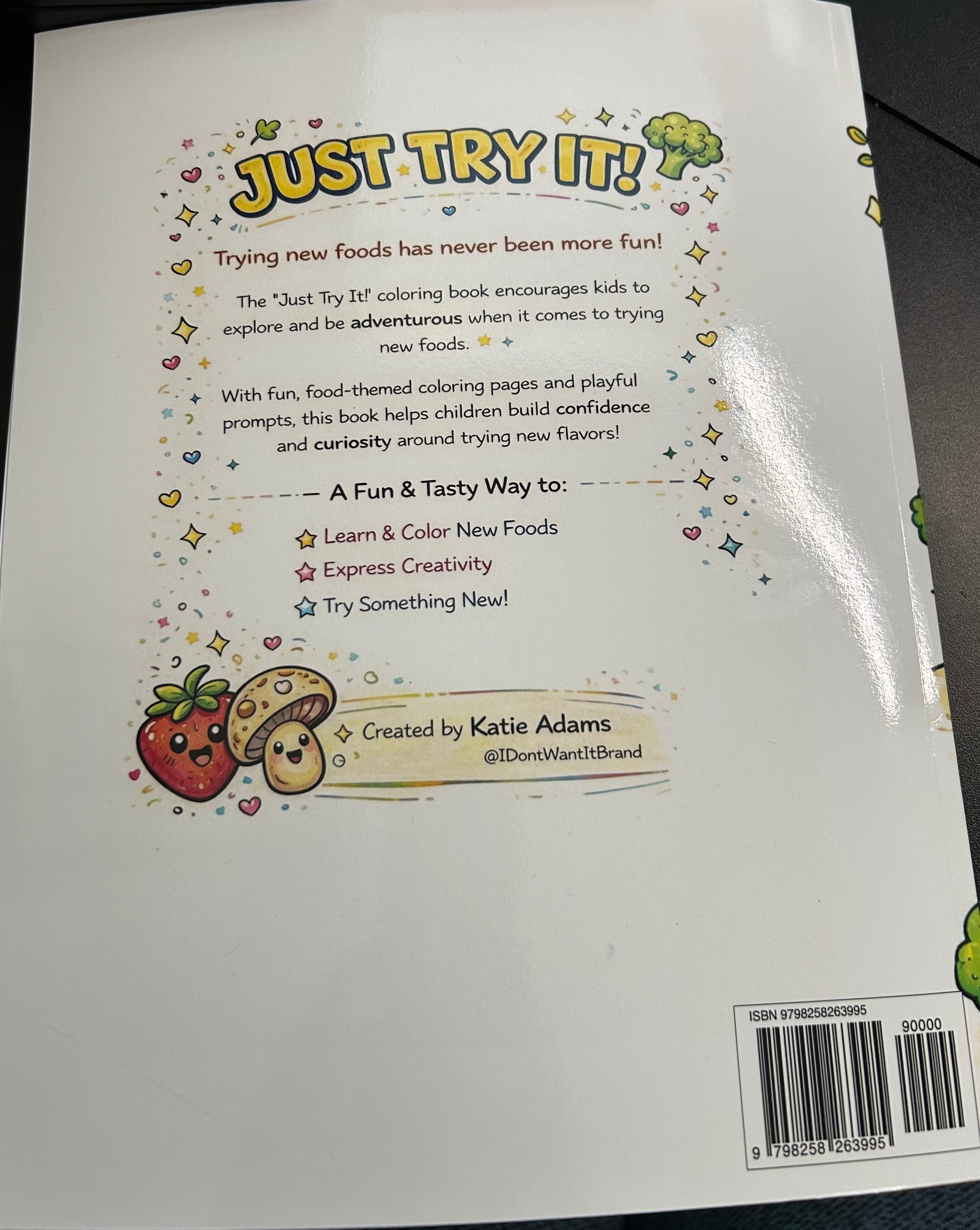 Just Try It Coloring Book